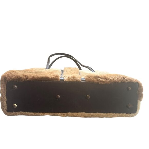 Vintage Lee Roye Genuine Kangaroo Fur Handbag Purse Australia - Picture 2 of 9
